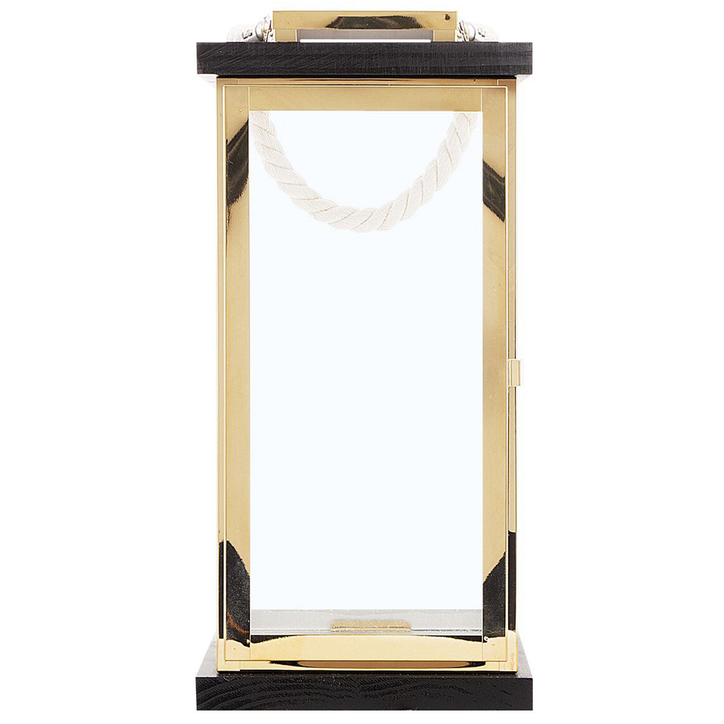 Laterne BORNEO Metall 41 cm Messing