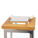 Laterne BORNEO Metall 41 cm Silber