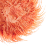 Federdeko JUJU Federn 40 cm Korallenrot