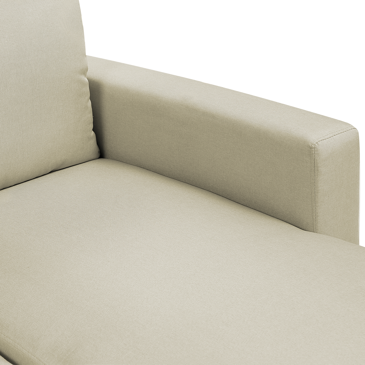 Schlafsofa 5-Sitzer Polsterbezug beige SOMMEN