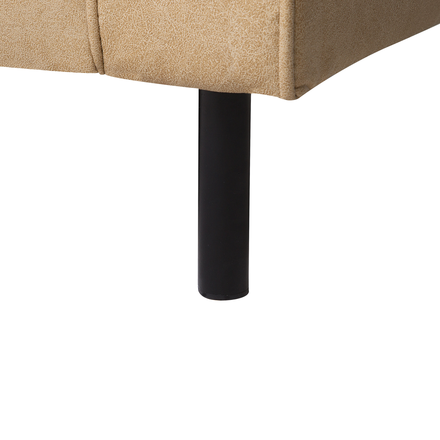 3-Sitzer Sofa Lederoptik beige SAVALEN