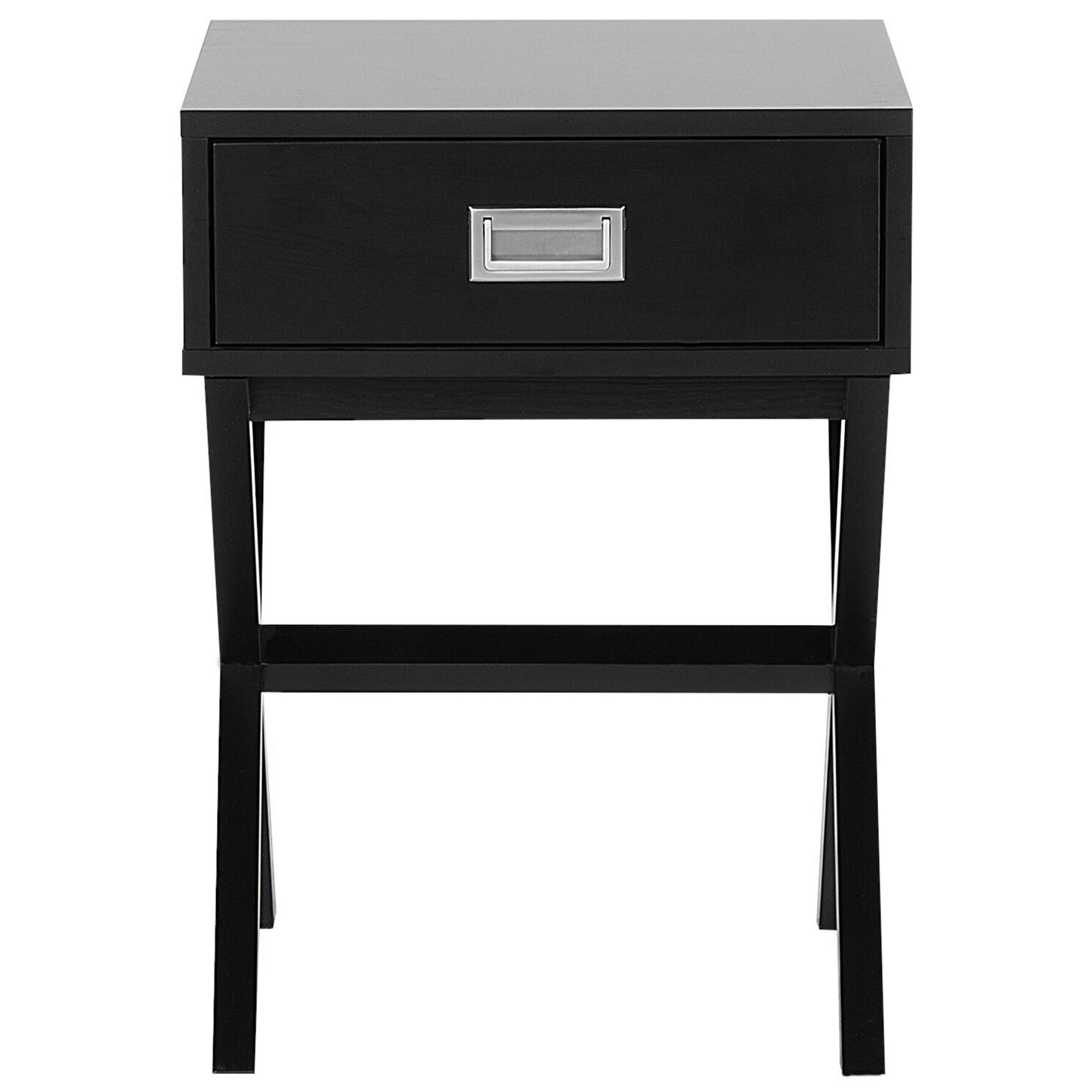 Nachttisch mit 1 Schublade MONROE Schwarz