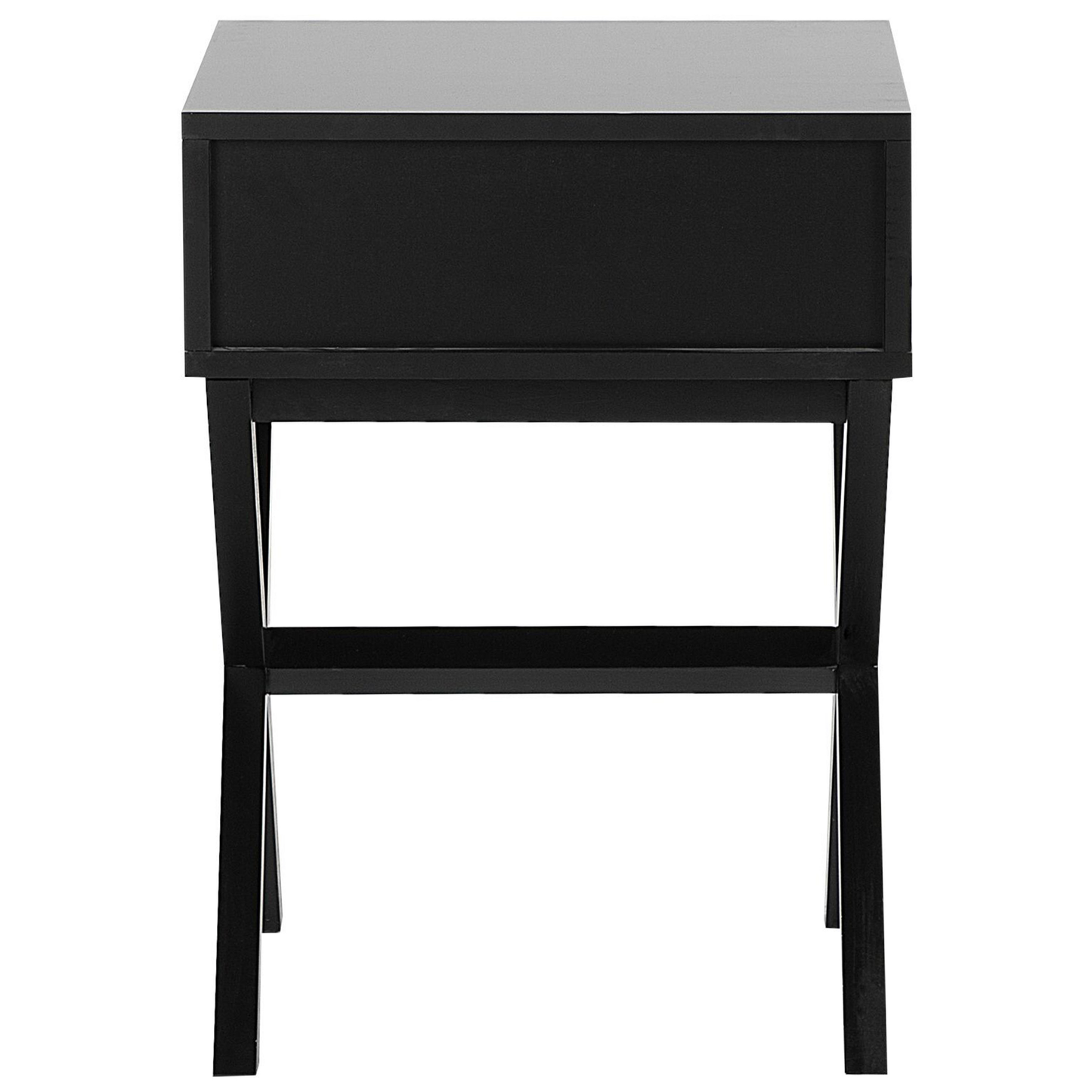Nachttisch mit 1 Schublade MONROE Schwarz
