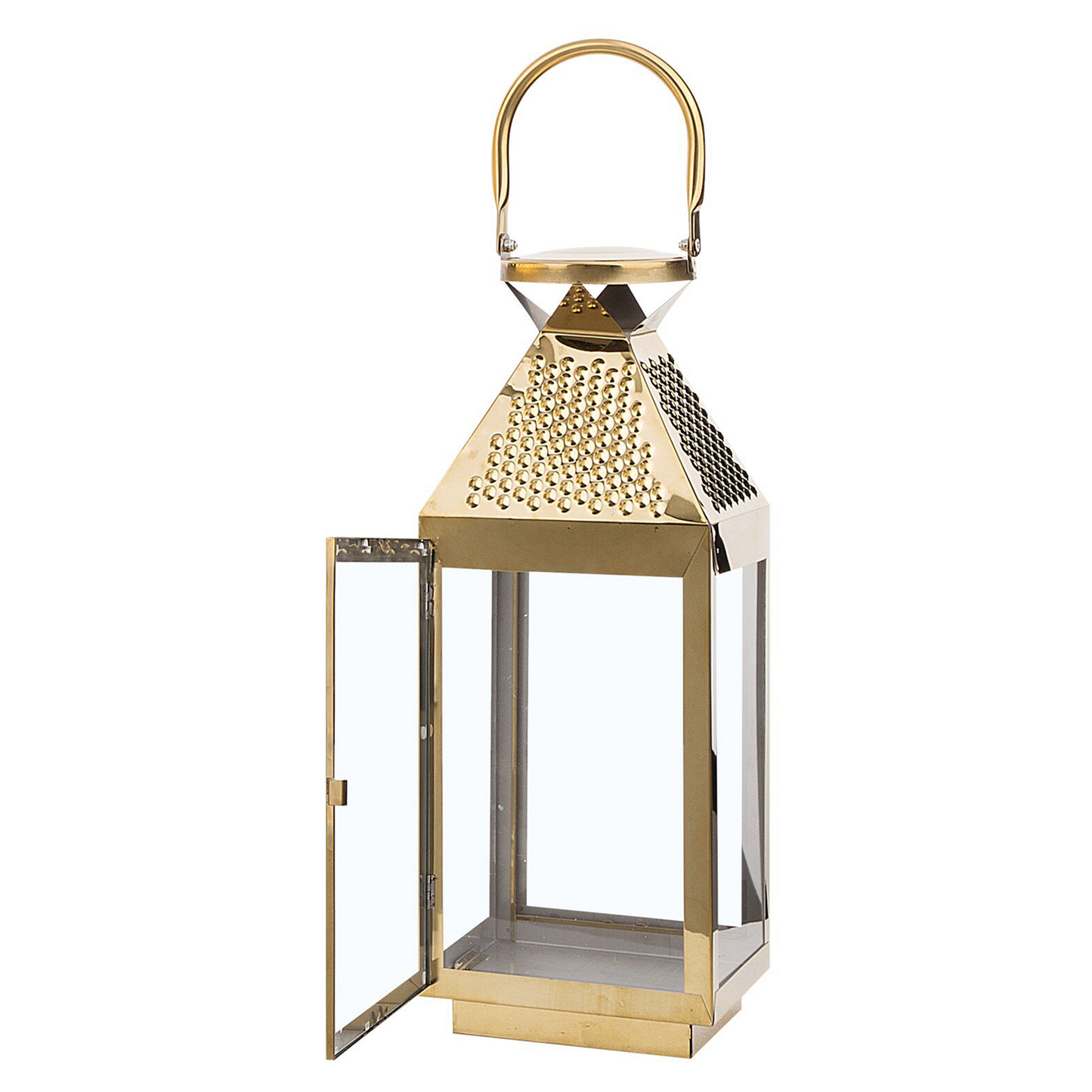 Laterne Messing 40 cm BALI