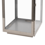 Laterne BALI Edelstahl 55 cm Silber