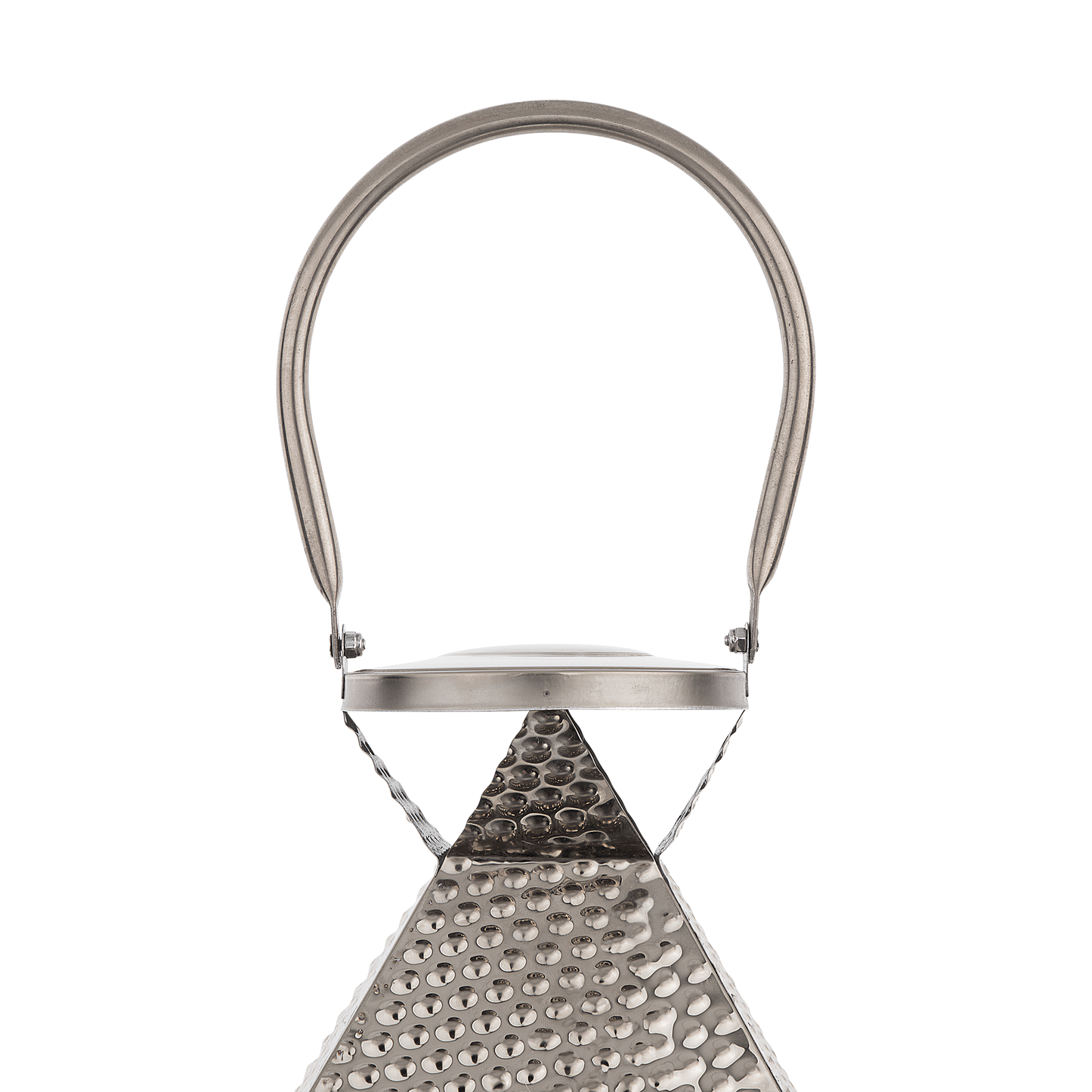 Laterne BALI Edelstahl 55 cm Silber