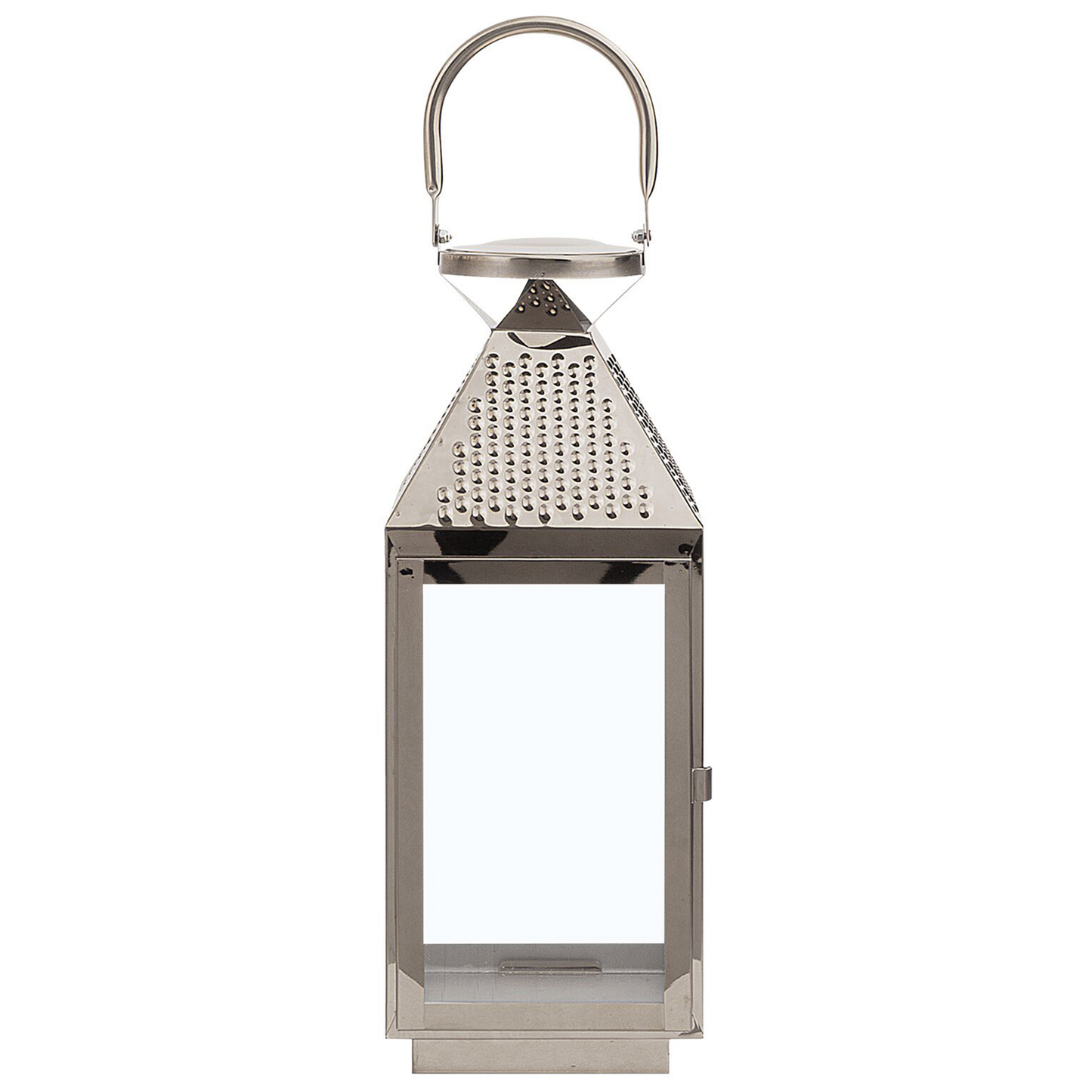 Laterne BALI Edelstahl 40 cm Silber