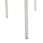 Gartenstuhl 6er Set GROSSETO Edelstahl Grau