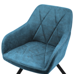 Esszimmerstuhl 2er Set MONEE Seeblau