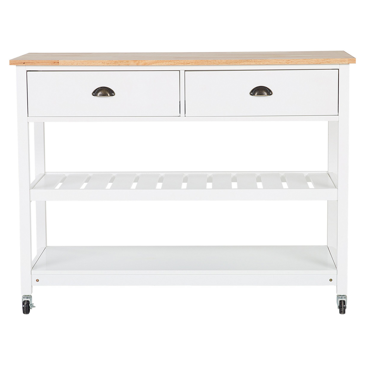 Servierwagen NAVARINO Holz Weiss