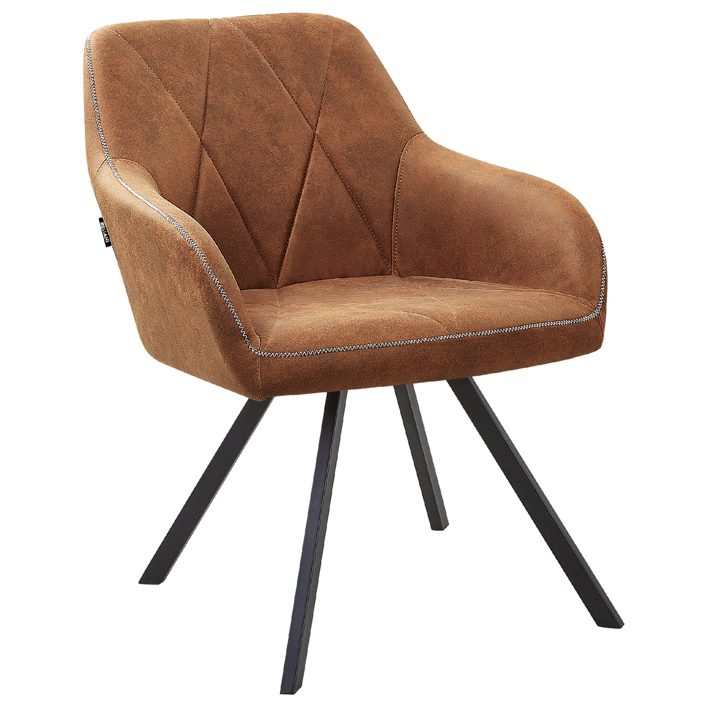 Esszimmerstuhl 2er Set MONEE Goldbraun