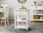 Servierwagen HIUMA Holz Weiss