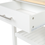Servierwagen HIUMA Holz Weiss