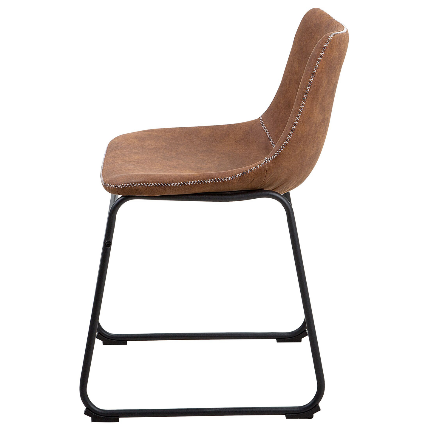 Esszimmerstuhl 2er Set BATAVIA Goldbraun