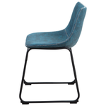 Esszimmerstuhl 2er Set BATAVIA Seeblau