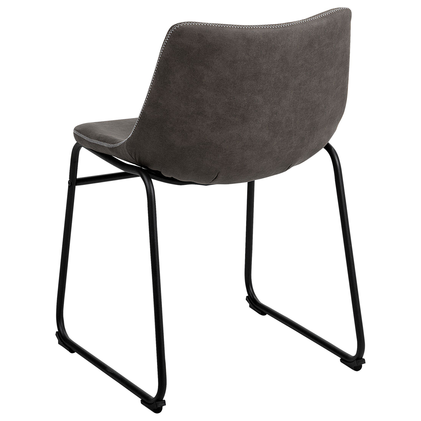 Esszimmerstuhl 2er Set BATAVIA Dunkelgrau