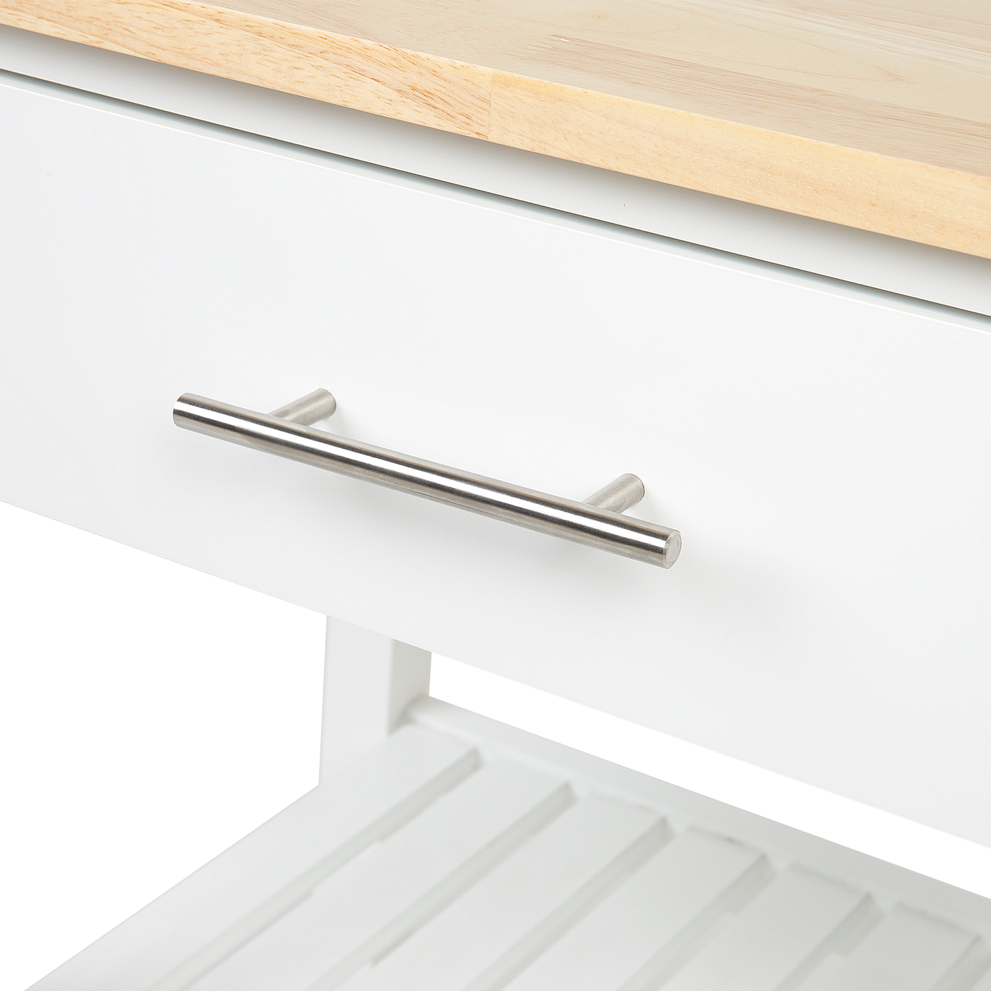 Servierwagen HIUMA Holz Weiss