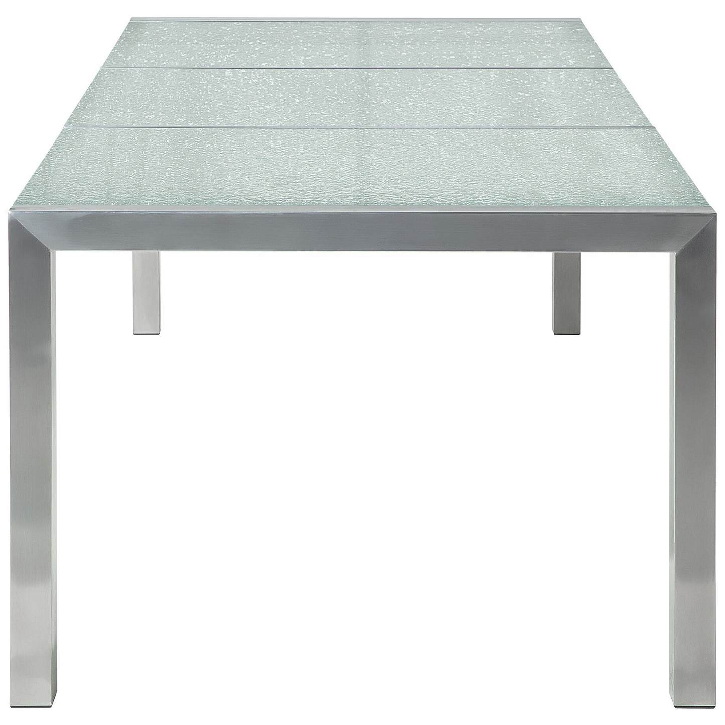 Gartentisch Set Glas Beige GROSSETO