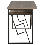 Schreibtisch dunkler Holzfarbton 120 x 60 cm FORRES
