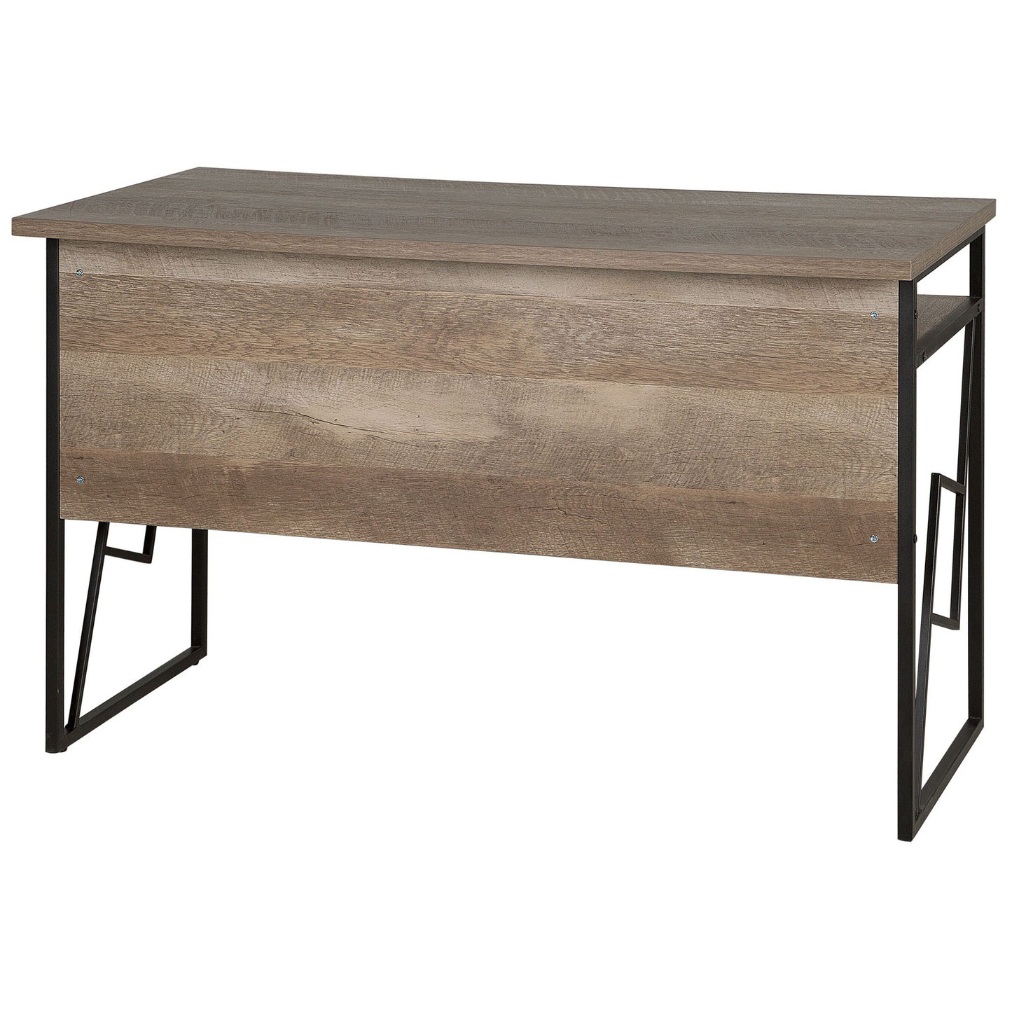 Schreibtisch dunkler Holzfarbton 120 x 60 cm FORRES