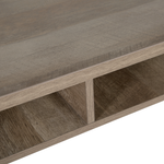 Schreibtisch dunkler Holzfarbton 120 x 60 cm FORRES