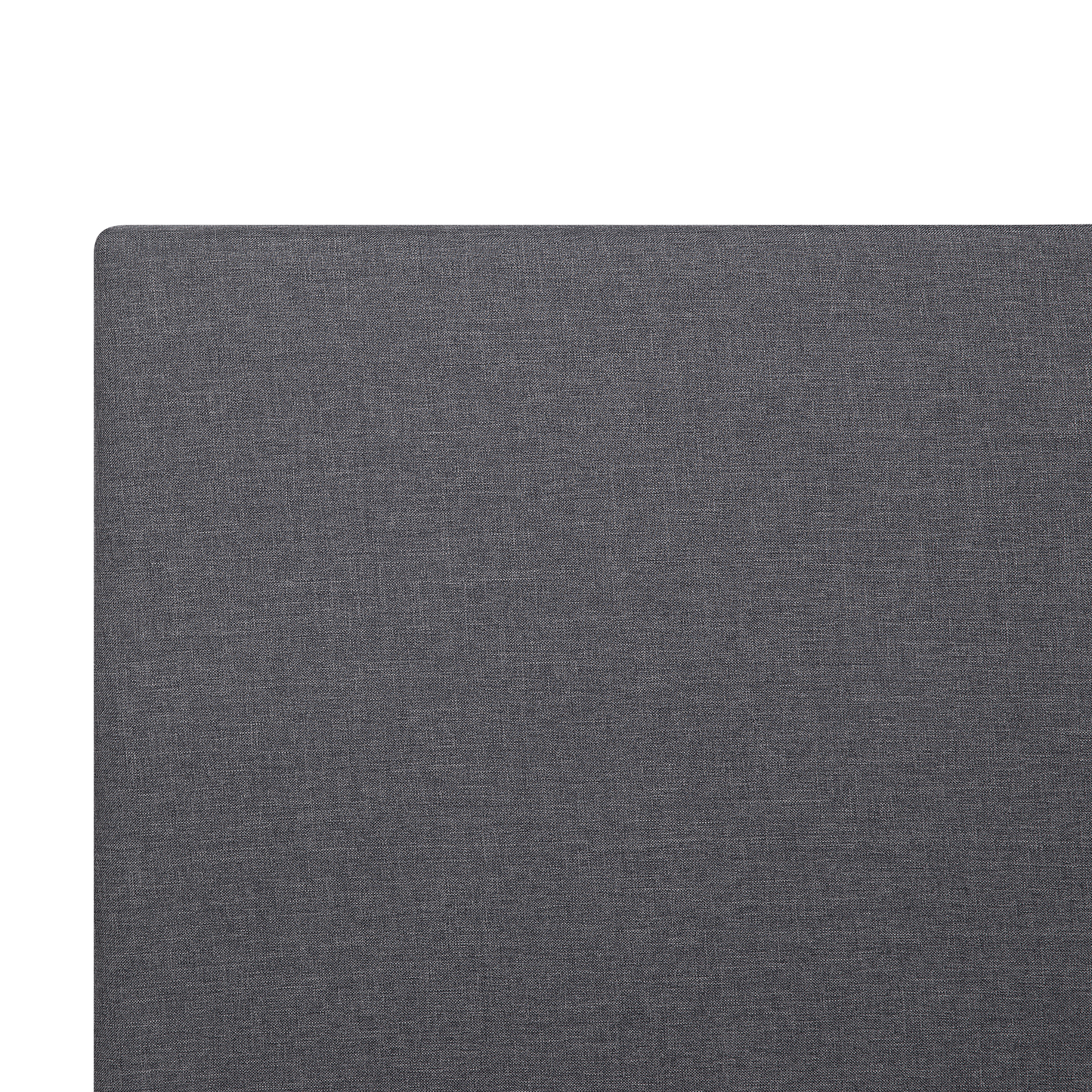 Bett mit Lattenrost Stoff ALBI 160 x 200 cm Grau