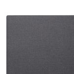 Bett mit Lattenrost Stoff ALBI 160 x 200 cm Grau