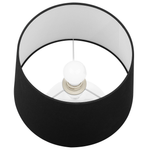 Tischleuchte OSUM Glas Schwarz