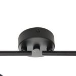 Strahler 4-flammig GOLOK verstellbar Metall Schwarz