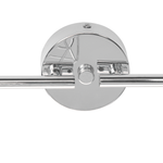 Strahler 4-flammig ERMA verstellbar Metall Silber
