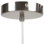 Hängelampe Nickel 7-flammig Schleifen-Optik ICANA