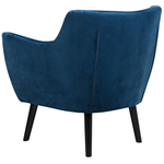 Sessel DRAMMEN Samtstoff Marineblau