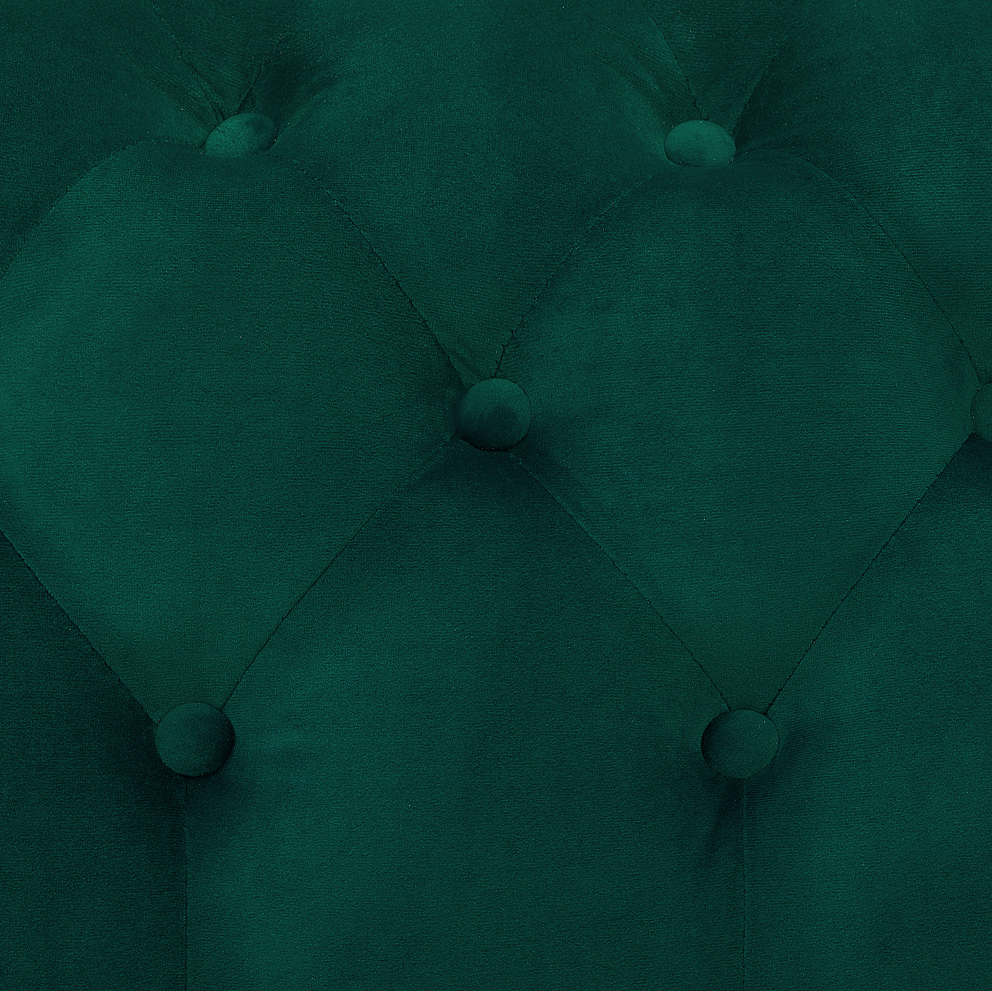 3-Sitzer Sofa Samtstoff smaragdgrün SOTRA