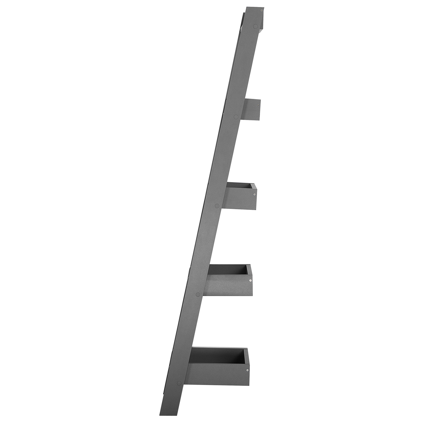 Bücherregal mit 4 Fächern MOBILE DUO 166 cm Grau