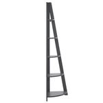 Bücherregal mit 5 Fächern MOBILE SOLO 175 cm Grau