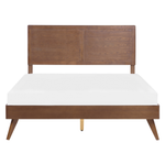 Bett mit Lattenrost ISTRES 160 x 200 cm Dunkle Esche