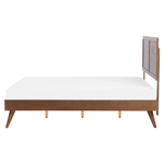 Bett mit Lattenrost ISTRES 160 x 200 cm Dunkle Esche