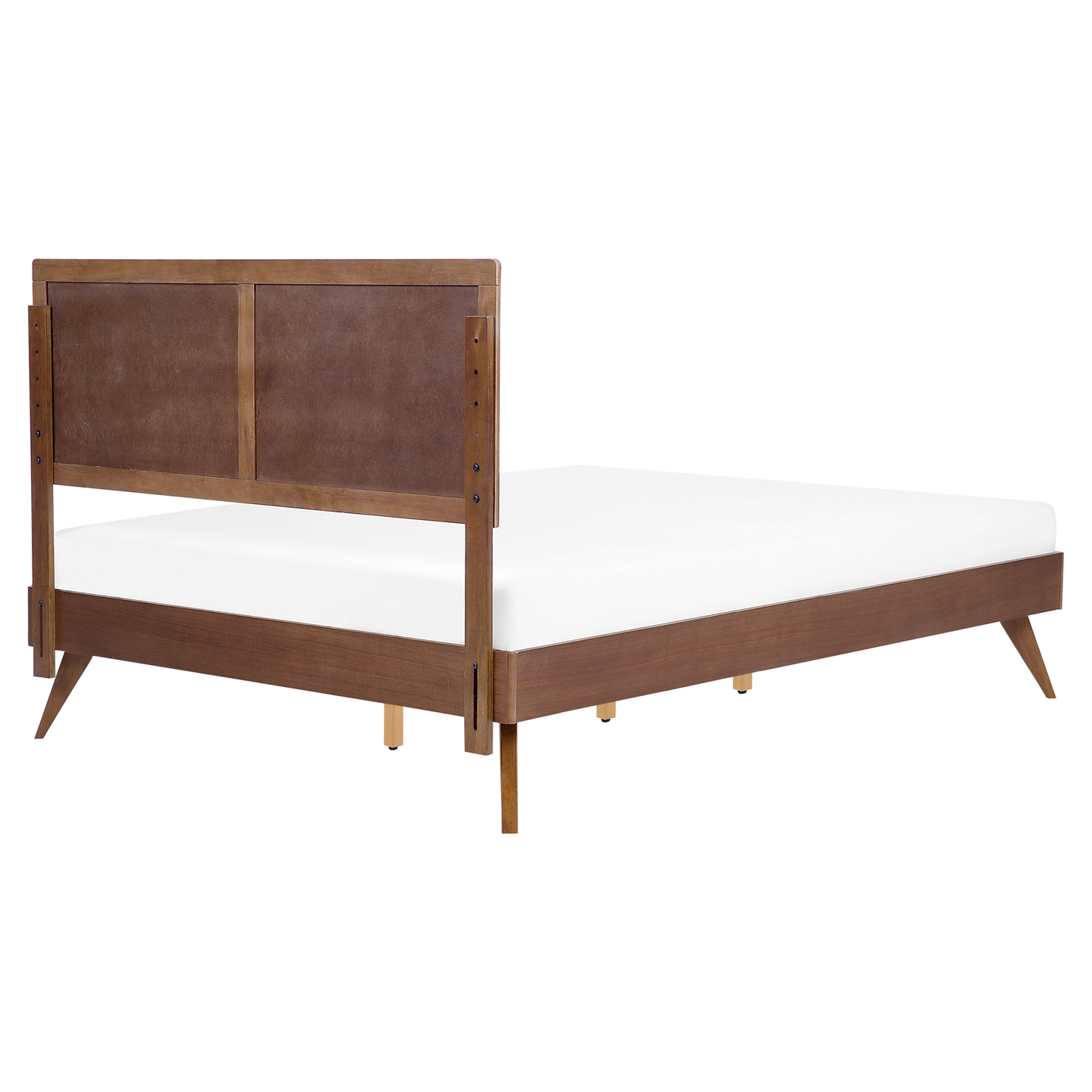 Bett mit Lattenrost ISTRES 160 x 200 cm Dunkle Esche