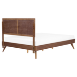 Bett mit Lattenrost ISTRES 160 x 200 cm Dunkle Esche