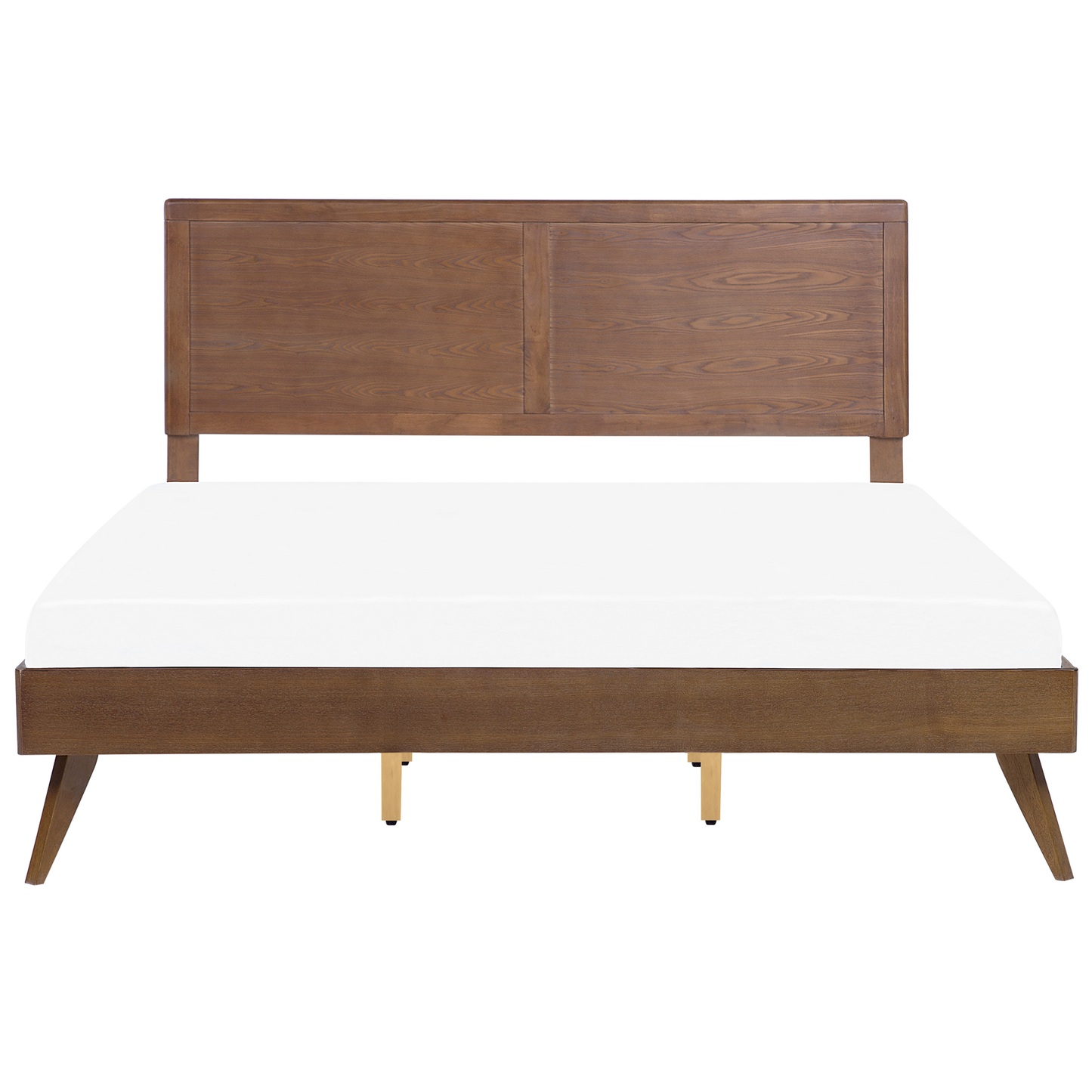 Bett mit Lattenrost ISTRES 180 x 200 cm Dunkle Esche