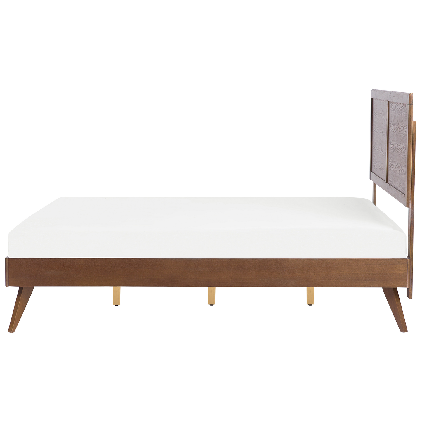 Bett mit Lattenrost ISTRES 180 x 200 cm Dunkle Esche