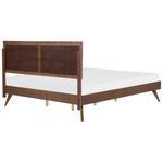 Bett mit Lattenrost ISTRES 180 x 200 cm Dunkle Esche