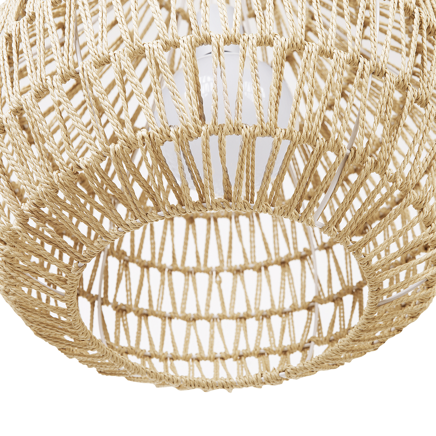 Hängelampe MOLOPO Papier Sandbeige