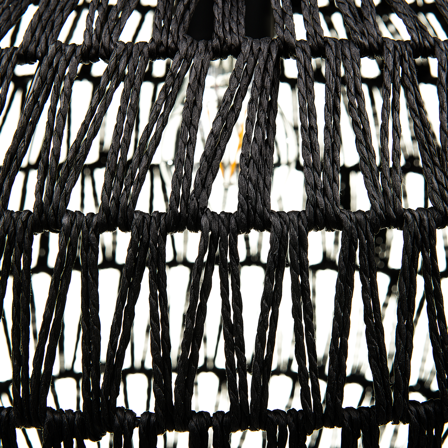 Hängelampe MOLOPO Papier Schwarz