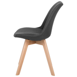 Esszimmerstuhl 2er Set DAKOTA II Dunkelgrau