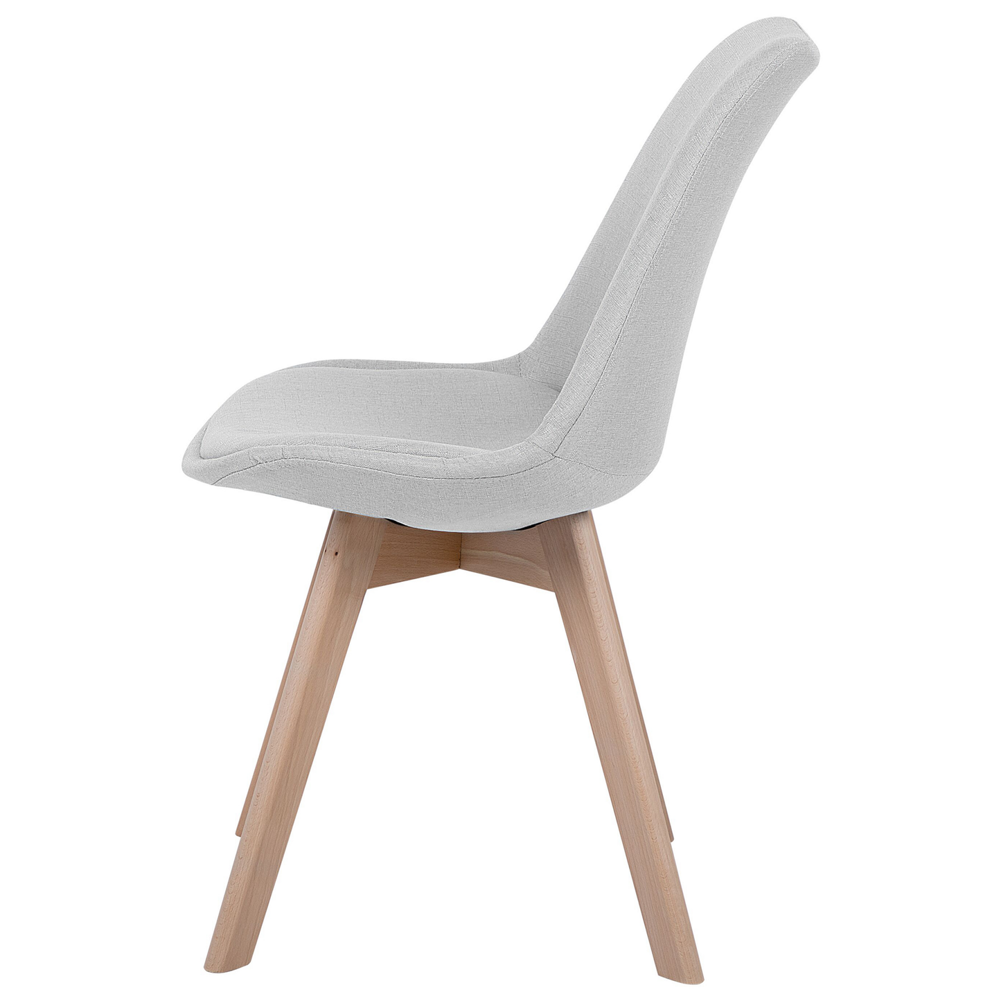 Esszimmerstuhl 2er Set DAKOTA II Hellgrau