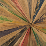 Wandobjekt CANCUN Holz 70 cm Braun