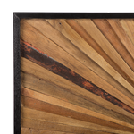 Wandobjekt MERIDA Holz 60 cm Braun
