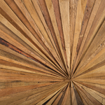Wandobjekt MERIDA Holz 60 cm Braun
