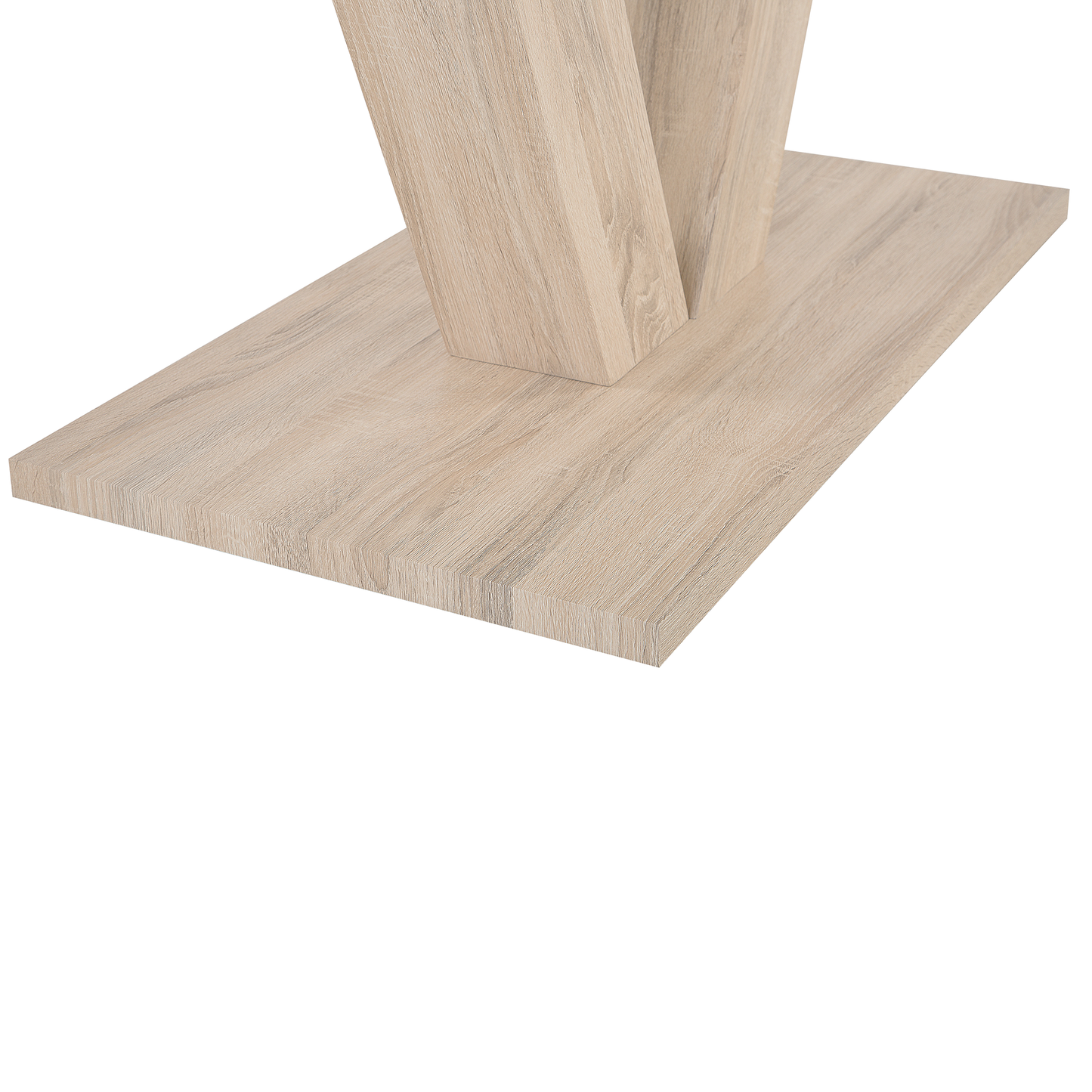 Esstisch heller Holzfarbton 140/180 x 90 cm ausziehbar LIXA